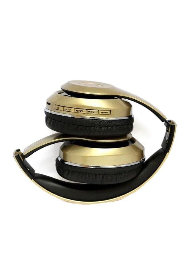 Compare Bluetooth OnEar Headphones With Mic GoldBlack at KSA Price
