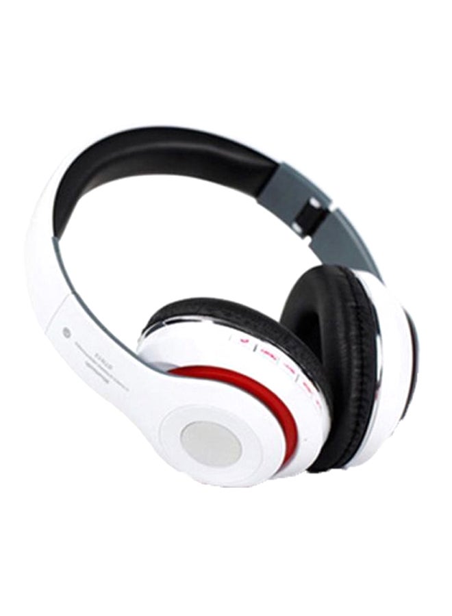 Compare Bluetooth OnEar Headphones With Mic WhiteRed at KSA Price