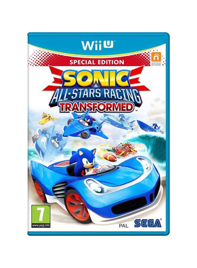 Compare Sonic And AllStars Racing Transformed Racing  Nintendo Wii U  Racing  Nintendo Wii U at KSA Price