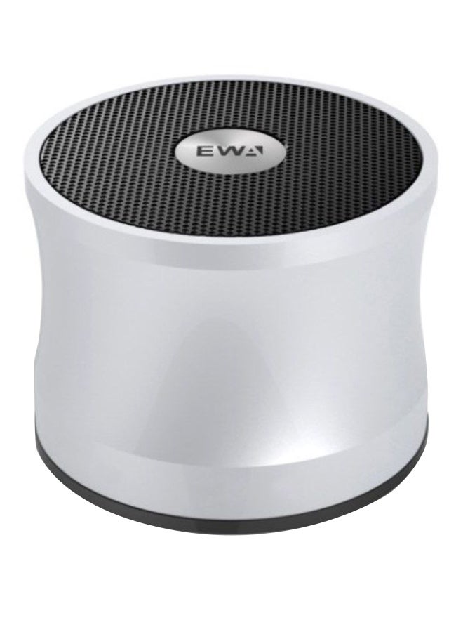 Bluetooth Speaker, Ewa, Mini, Silver, A109 Silver