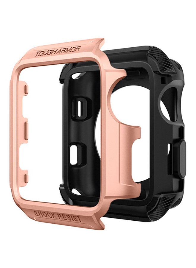 Compare Tough Armor 2 for Apple Watch 42mm Series 3  Series 2 Series 1 Case Cover  Blush Gold at KSA Price
