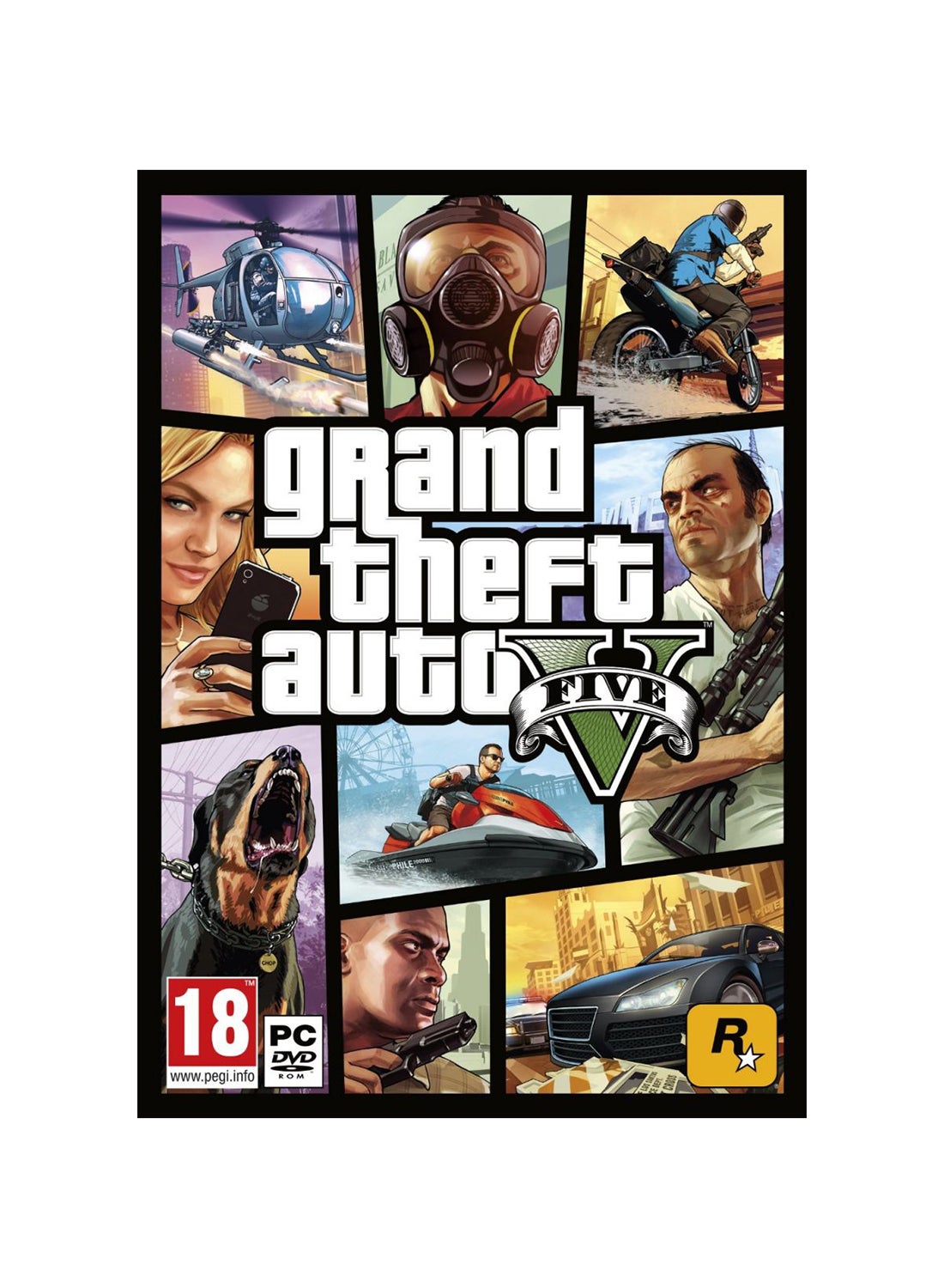 Grand Theft Auto V - (Intl Version) - Adventure…