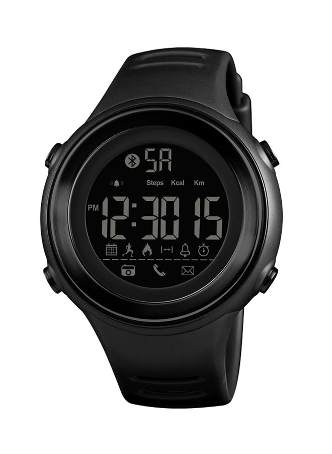 Compare SKMEI Smart Watch 1396 50M Waterproof Watch with Pedometer, Calories, Sleeping Monitor, Call Remind  Black Black at KSA Price