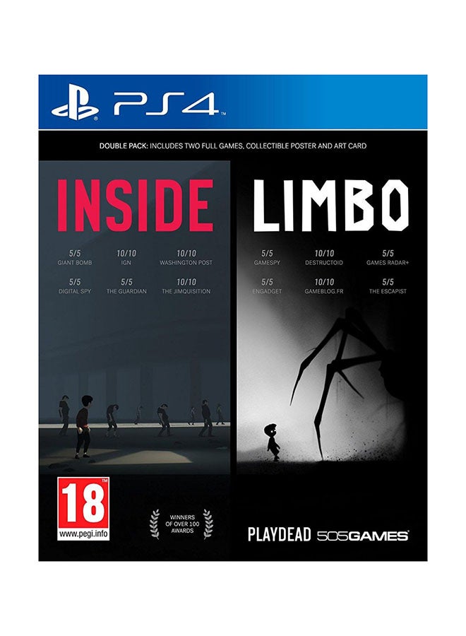 Compare Inside Limbo Intl Version  PlayStation 4 PS4 at KSA Price