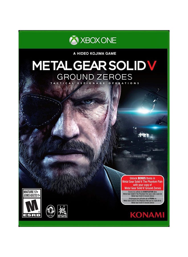 Metal Gear Solid V Ground Zeroes - Xbox One