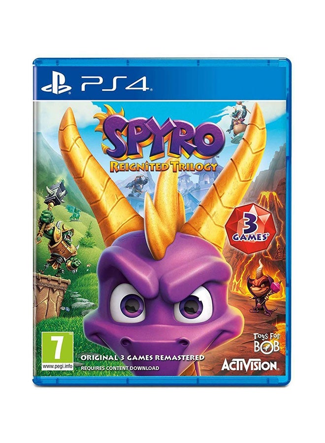 Compare Spyro Reignited Trilogy Remastered Intl Version  Action & Shooter  PlayStation 4 PS4 at KSA Price