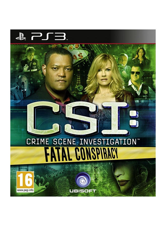 Compare CSI Fatal Conspiracy Intl Version  Action & Shooter  PlayStation 3 PS3 at KSA Price