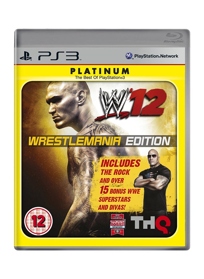 Compare WWE 12 Wrestlemania Edition EngArabic UAE Version  playstation_3_ps3 at KSA Price