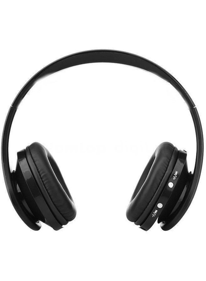 Compare OnEar Bluetooth Wireless Headset Headphone Earphone With Mic Black at KSA Price