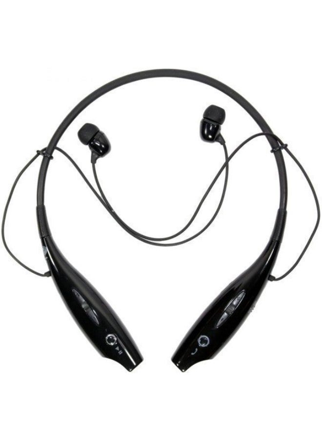 Compare Bluetooth Stereo InEar Neckband Headphones Black at KSA Price