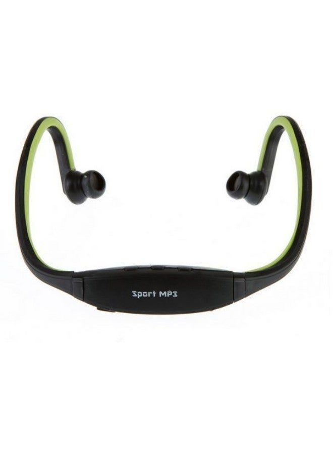 Bluetooth Wireless On-Ear Headphone Black/Green