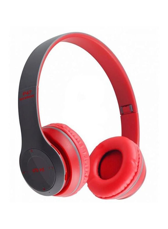 Compare Bluetooth OnEar Headphones RedBlack at KSA Price