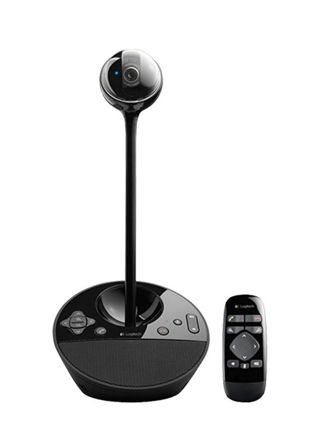 Compare BCC950 ConferenceCam – AllinOne HD 1080p PTZ Webcam with Speakerphone, Remote Control, USB Plug & Play, 78° WideAngle Lens, 180° Pan, 55° Tilt, 1.2x Zoom, NoiseCancelling Mic, EchoFree Speaker, Compatible with Zoom, Teams, Skype – Ideal for Smal at KSA Price