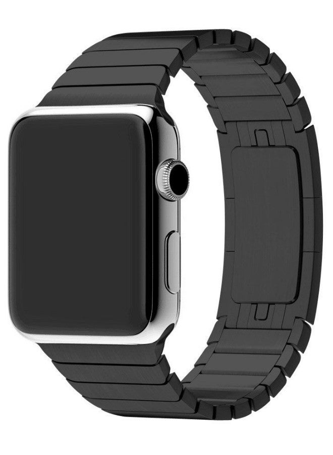 Compare Replacement Steel Band For Apple Watch Series 345 Black at KSA Price