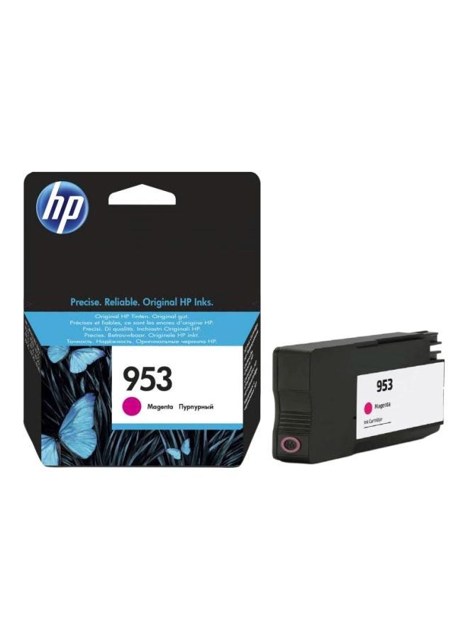 Compare 953 Ink Cartridge F6U13AE | Works With Hp Officejet Pro 7720, 7730, 7740, 8210, 8218, 8710, 8715, 8720, 8725, 8730 Printers Magenta at KSA Price