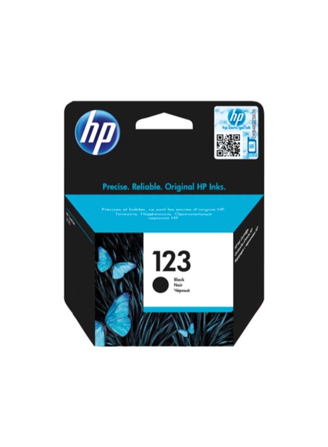 Compare F6V17AE HP 123  Ink Cartridge Black at KSA Price