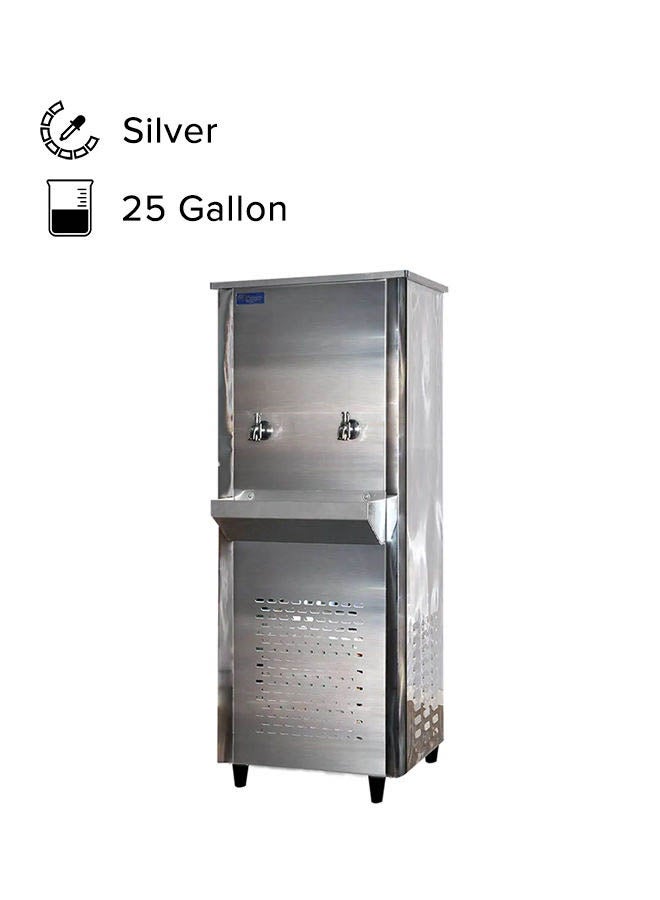 Compare Stainless Steel 2Tap Water Dispenser 25 Gallon SGAA33T2 Silver at KSA Price