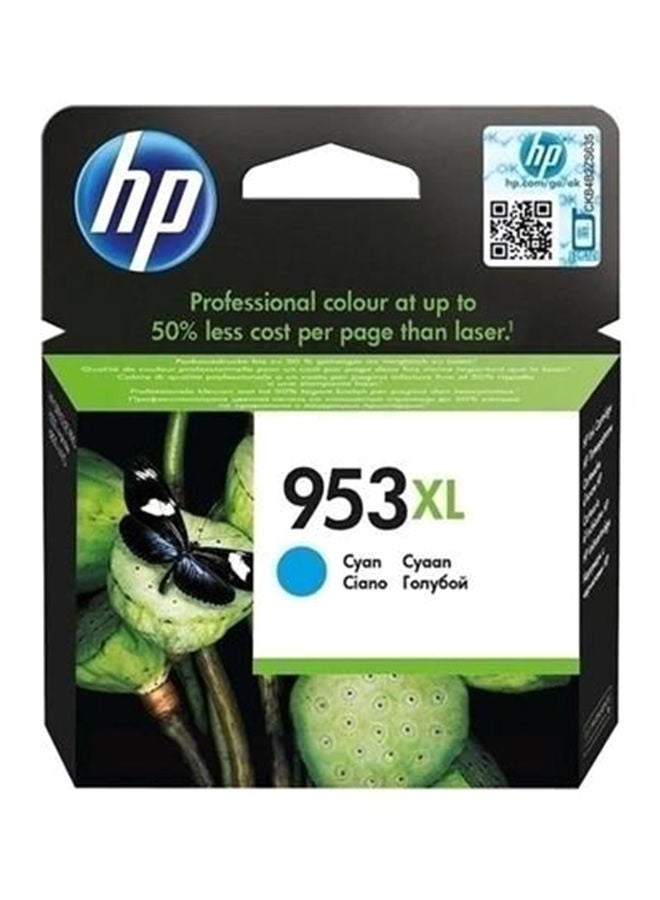 Compare 953XL High Yield Original Ink Cartridge  F6U16AE Cyan at KSA Price