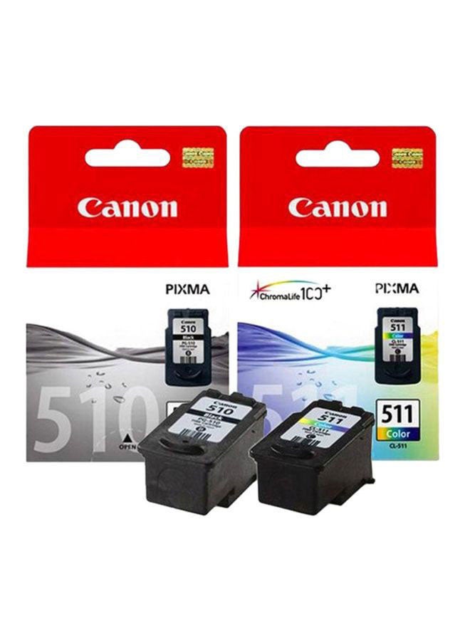 Compare 510 Black & 511 Color Cartridges Multicolour at KSA Price