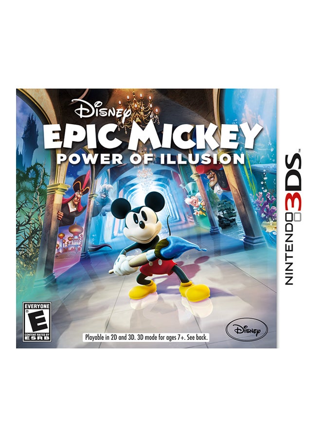 Compare Epic Mickey: Power Of Illusion Intl Version  Arcade & Platform  Nintendo 3DS at KSA Price