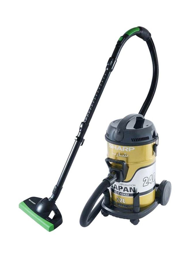 Compare Drum Vacuum Cleaner 22 L 2400 W ECCA2422Z GoldBlackWhite at KSA Price