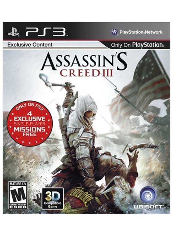 Compare Assassins Creed III  playstation_3_ps3 at KSA Price