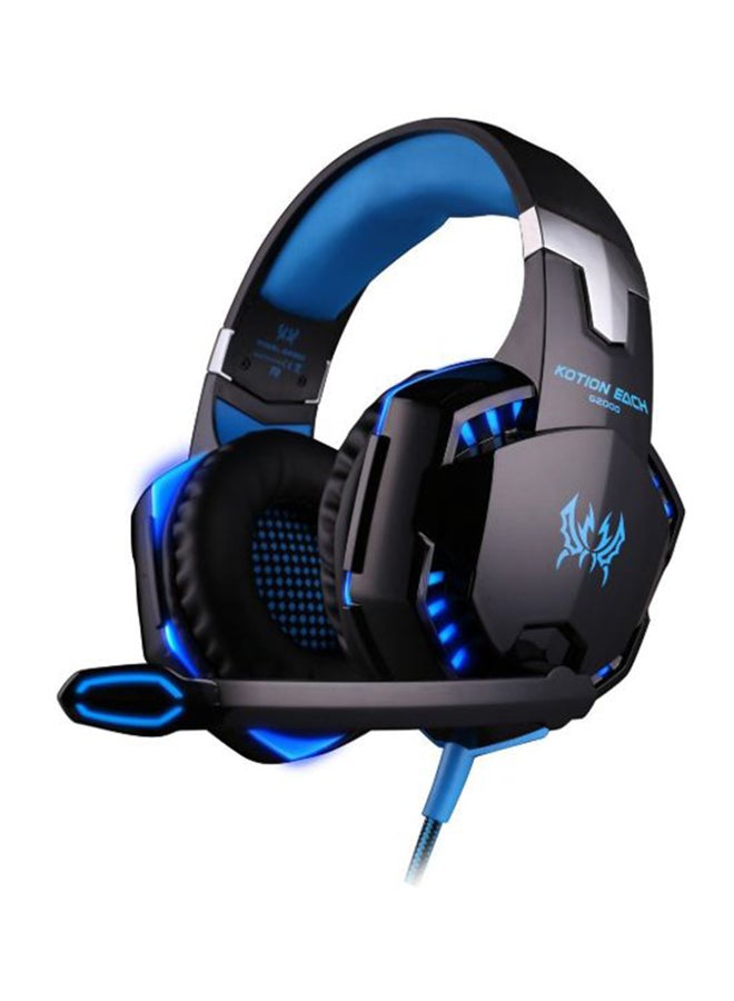 Over-Ear Wired Gaming Headphones With Mic For…