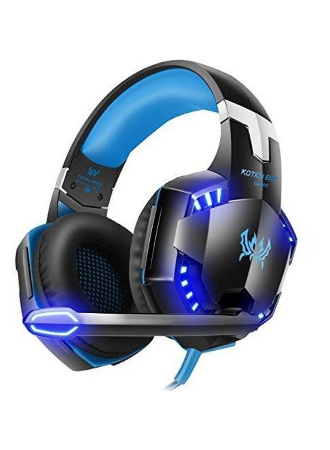 Stereo Over-Ear Gaming Wired Headset With Microphone…