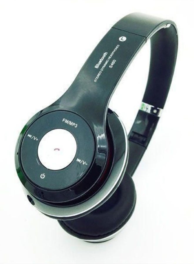 Compare S460 Wireless Stereo Headphone Headset Earphone For Smart Phone Black at KSA Price