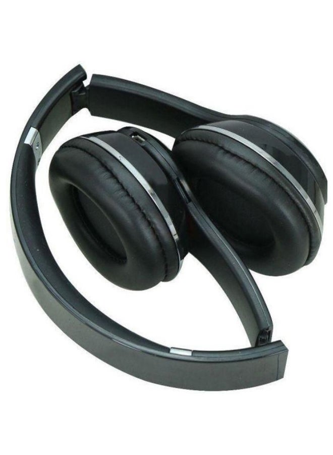 Stereo Bluetooth Wireless On-Ear Headphone Black