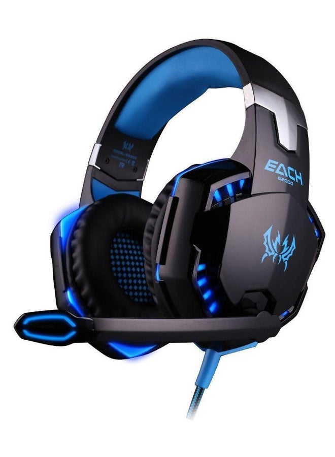 Stereo Over-Ear Wired Gaming Headsets With Mic…