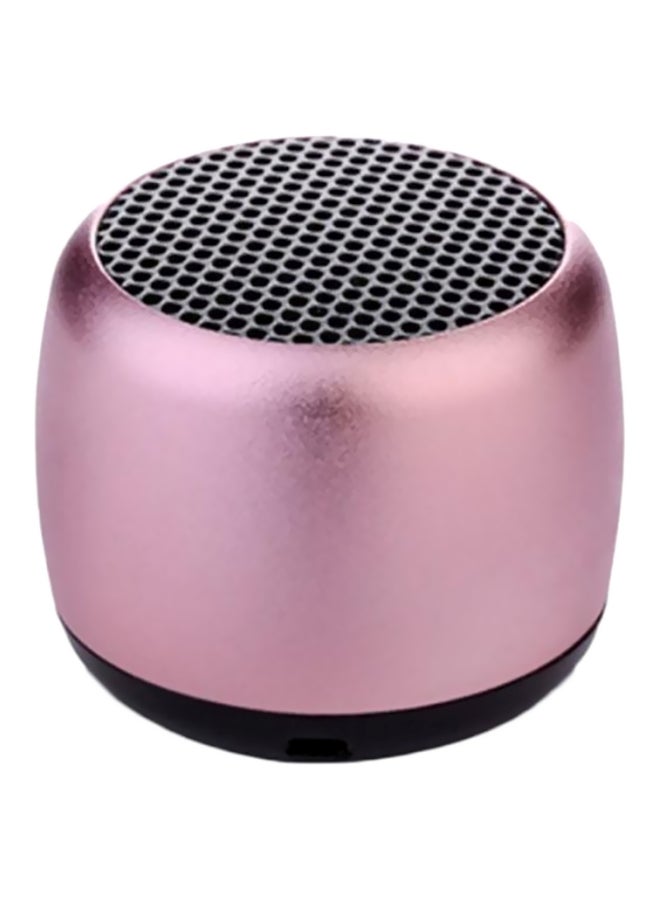 Compare Mini Portable Bluetooth Speaker Pink at KSA Price