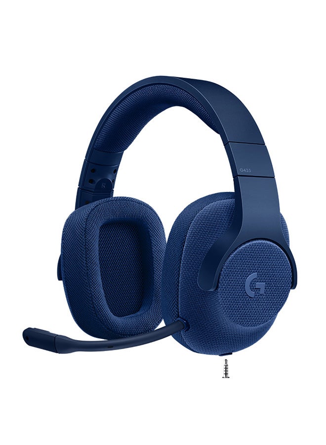 Compare G433 7.1 Wired Surround Gaming Headset For PS4 PS5 XOne XSeries Nswitch PC Mobile VR at KSA Price