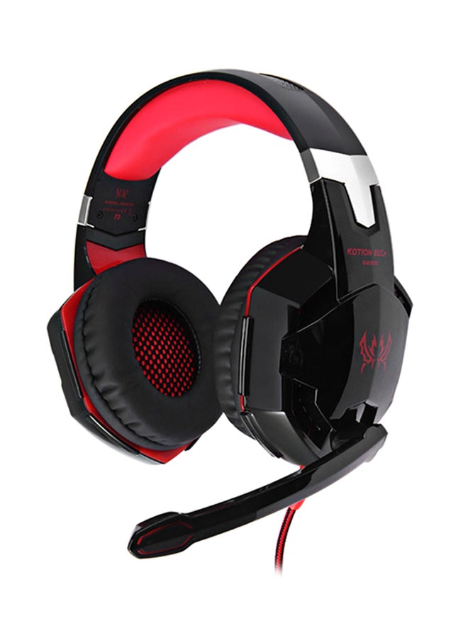 G2000 Wired Over-Ear Gaming Headphones With MicFor…
