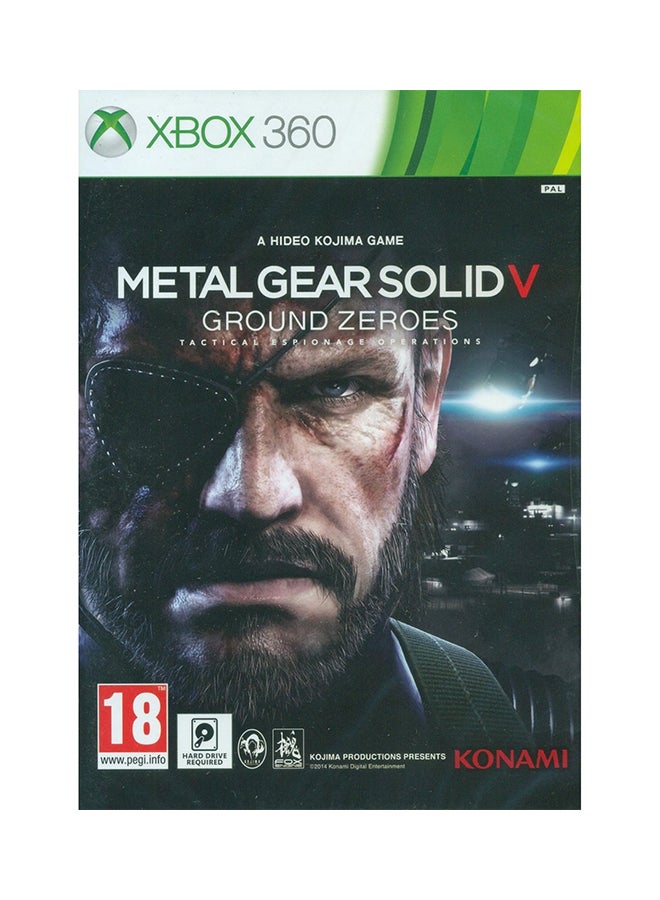Compare Metal Gear Solid V Ground Zeroes  adventure  xbox_360 at KSA Price