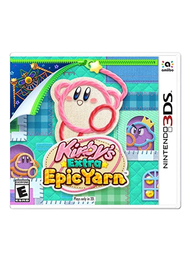 Compare Kirbys Extra Epic Yarn Intl Version  Adventure  Nintendo 3DS at KSA Price