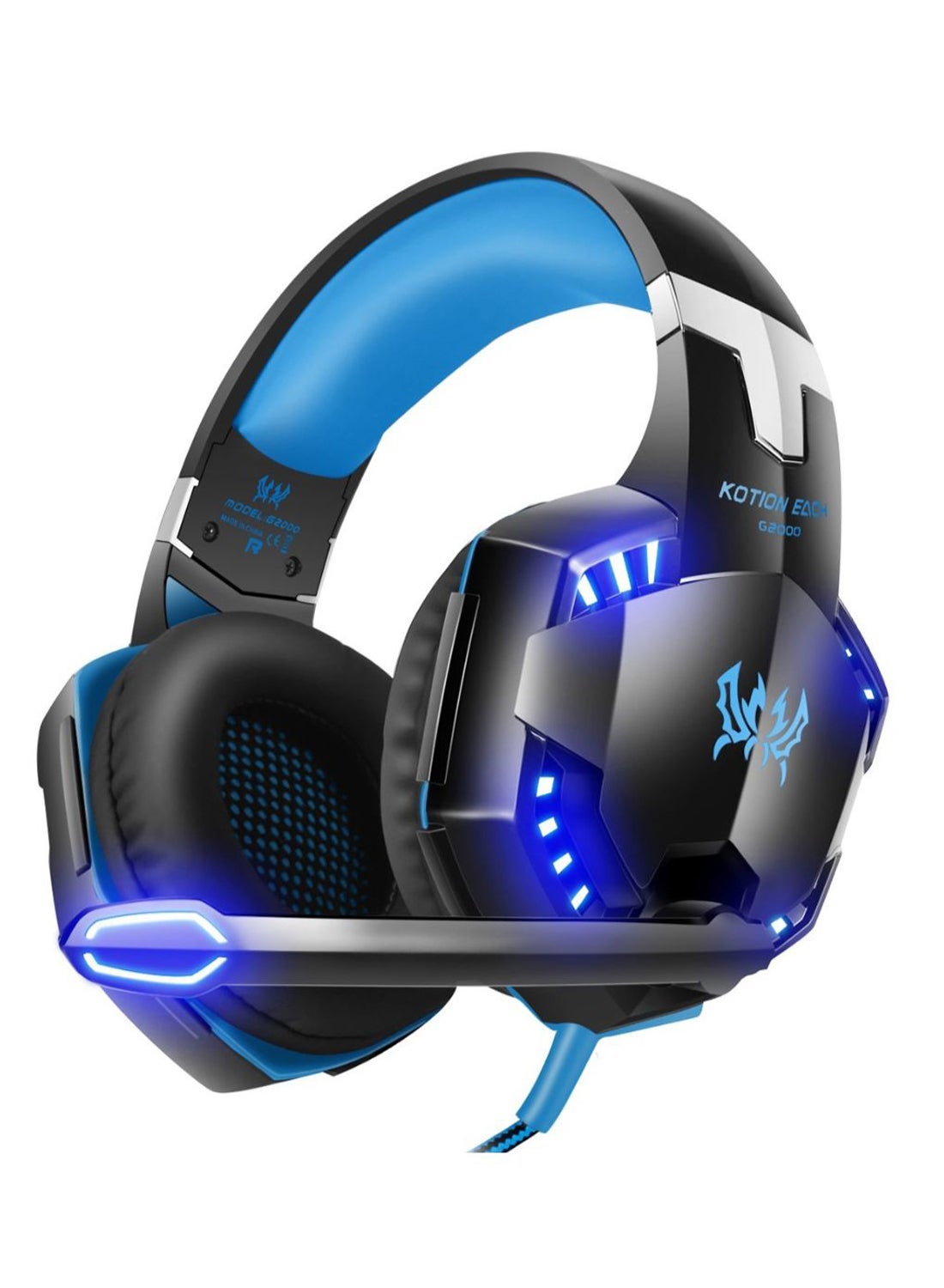 Compare G2000 OverEar Wired Gaming Headphone at KSA Price