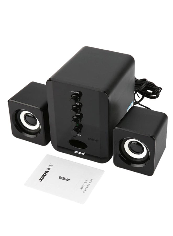 Compare USB Bluetooth Wireless Speaker Black at KSA Price