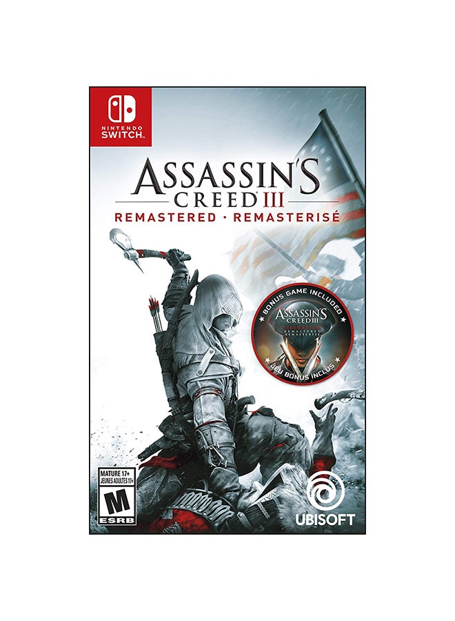 Compare Assassins Creed : III : Remastered Intl Version  Nintendo Switch at KSA Price
