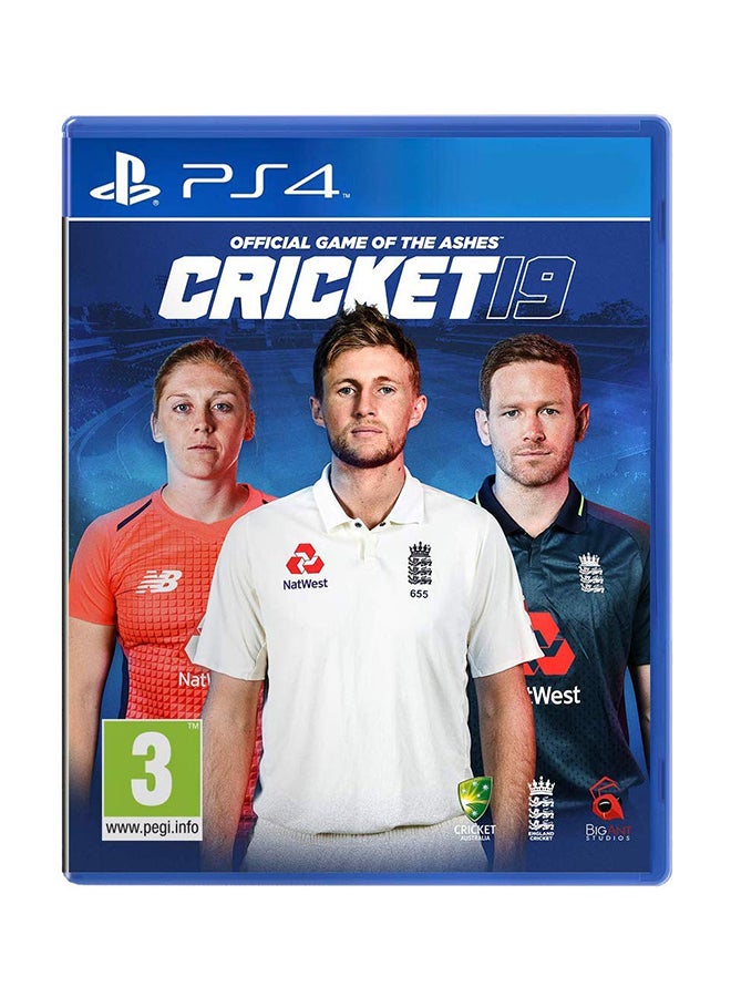 Compare Cricket 19 The Official Game Of The Ashes Intl Version  Sports  PlayStation 4 PS4 at KSA Price