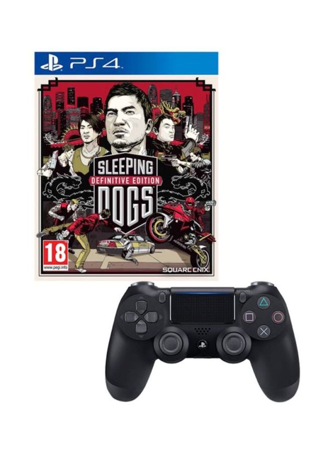 Compare Sleeping Dogs With DualShock 4 Wireless Controller  Intl Version  action_shooter  playstation_4_ps4 at KSA Price
