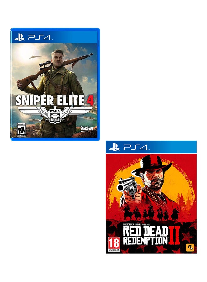 Sniper Elite 4 + Red Dead Redemption 2…
