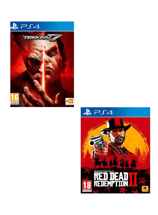 Compare Tekken 7  Region 1 + Red Dead Redemption 2  PlayStation 4 PS4 at KSA Price