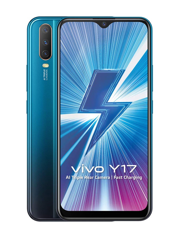 Compare Y17 Dual SIM Mineral Blue 128GB 4GB RAM 4G LTE Chinese Version at KSA Price