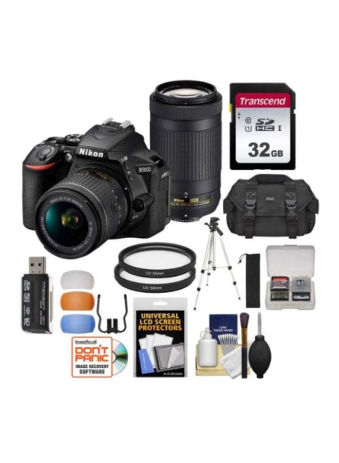 D5600 DSLR With AF-P DX NIKKOR 18-55mm f/3.5-5.6G…