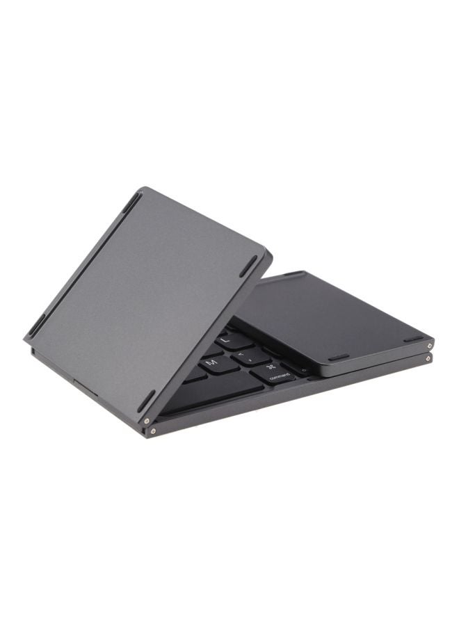 Compare Wireless Foldable Keyboard With Touchpad Dark Grey at KSA Price