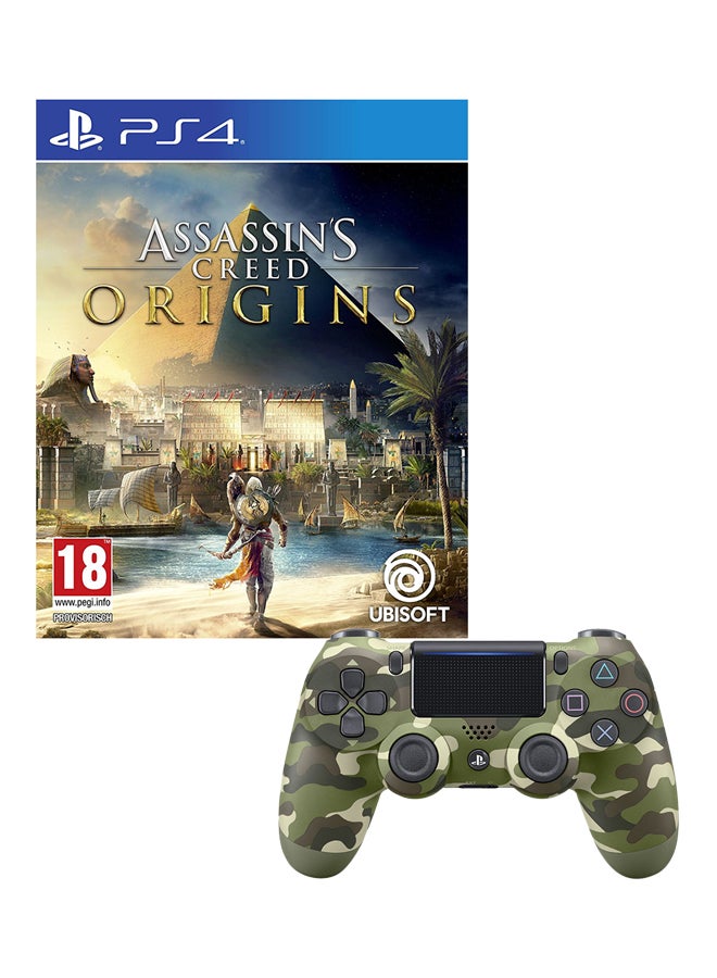 Compare Assassins Creed Origins  With Controller  PlayStation 4 PS4 at KSA Price