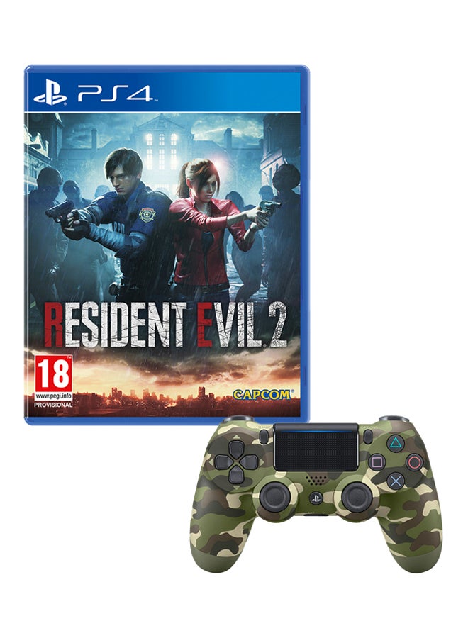 Compare Resident Evil 2 PlayStation 4 With Controller  action_shooter  playstation_4_ps4 at KSA Price