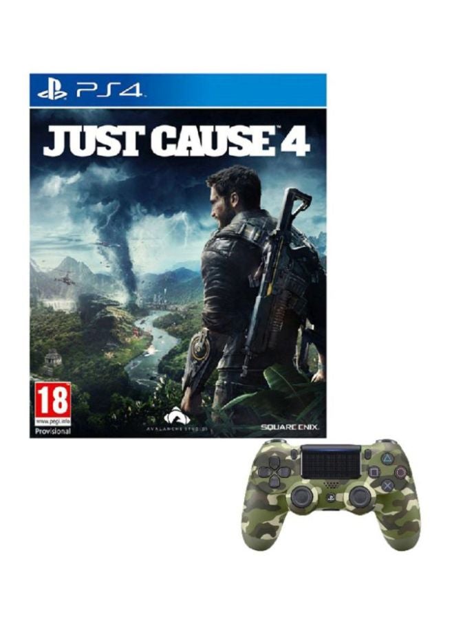 Compare Just Cause 4 Intl Version With DualShock 4 Wireless Controller  playstation_4_ps4 at KSA Price
