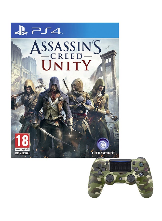 Compare Assassins Creed: Unity With Controller  PlayStation 4 PS4  Adventure  PlayStation 4 PS4 at KSA Price